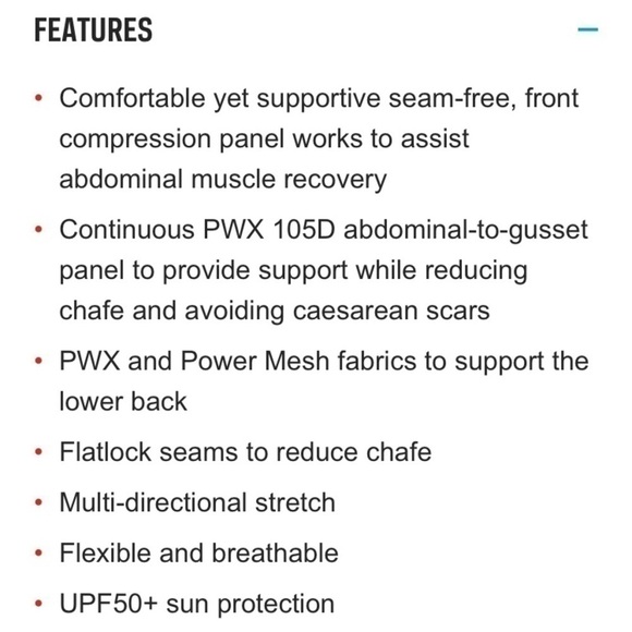 2XU WOMEN’S BLACK POST NATAL ACTIVE COMPRESSION 3/4 TIGHTS - Size MEDIUM - Picture 5 of 16